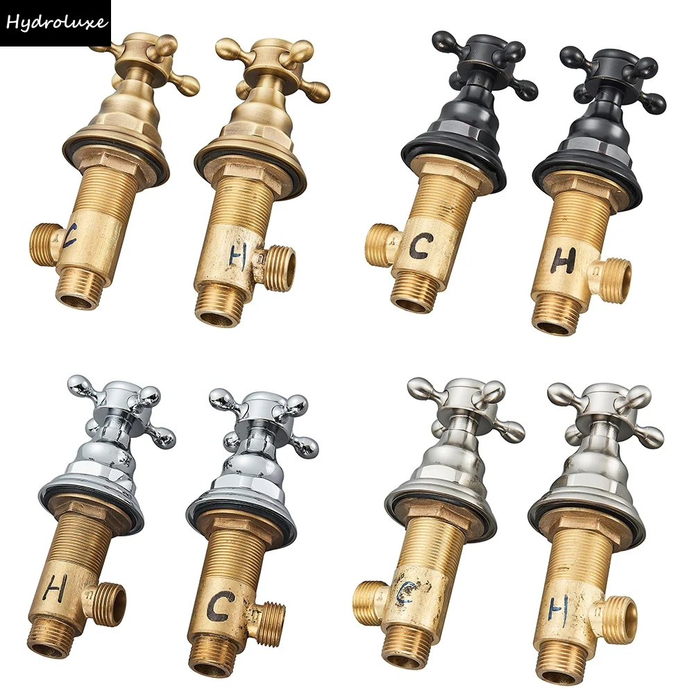 2pc Bath Faucet Switch Handles - Basin Mixer Cartridge ulasan dan harga