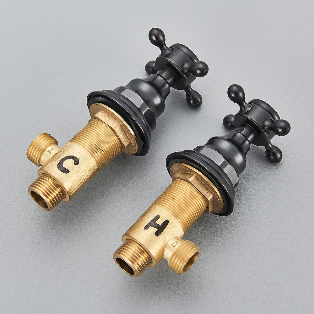 2pc Bath Faucet Switch Handles - Basin Mixer Cartridge ulasan dan harga