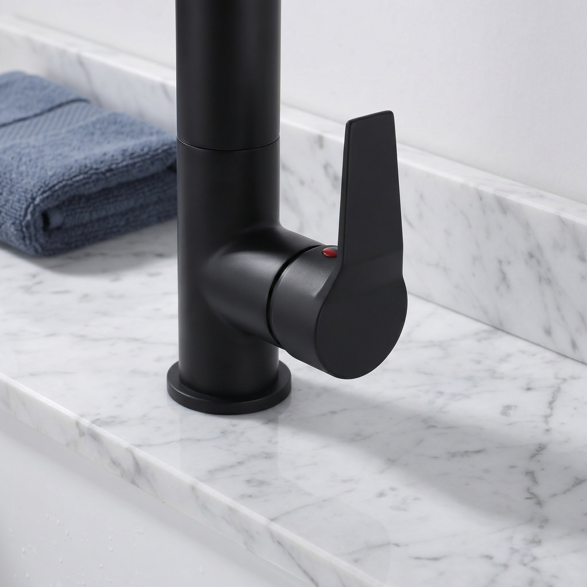 Matte Black Sink Faucet Handle - Basin Mixer Cartridge ulasan dan harga
