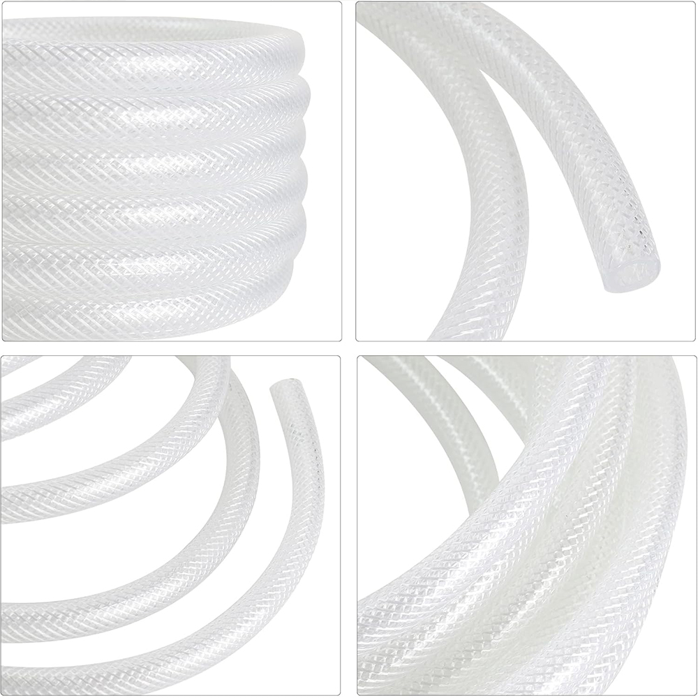 1M Braided Clear Flexible PVC  - Flexible Hose Braided ulasan dan harga