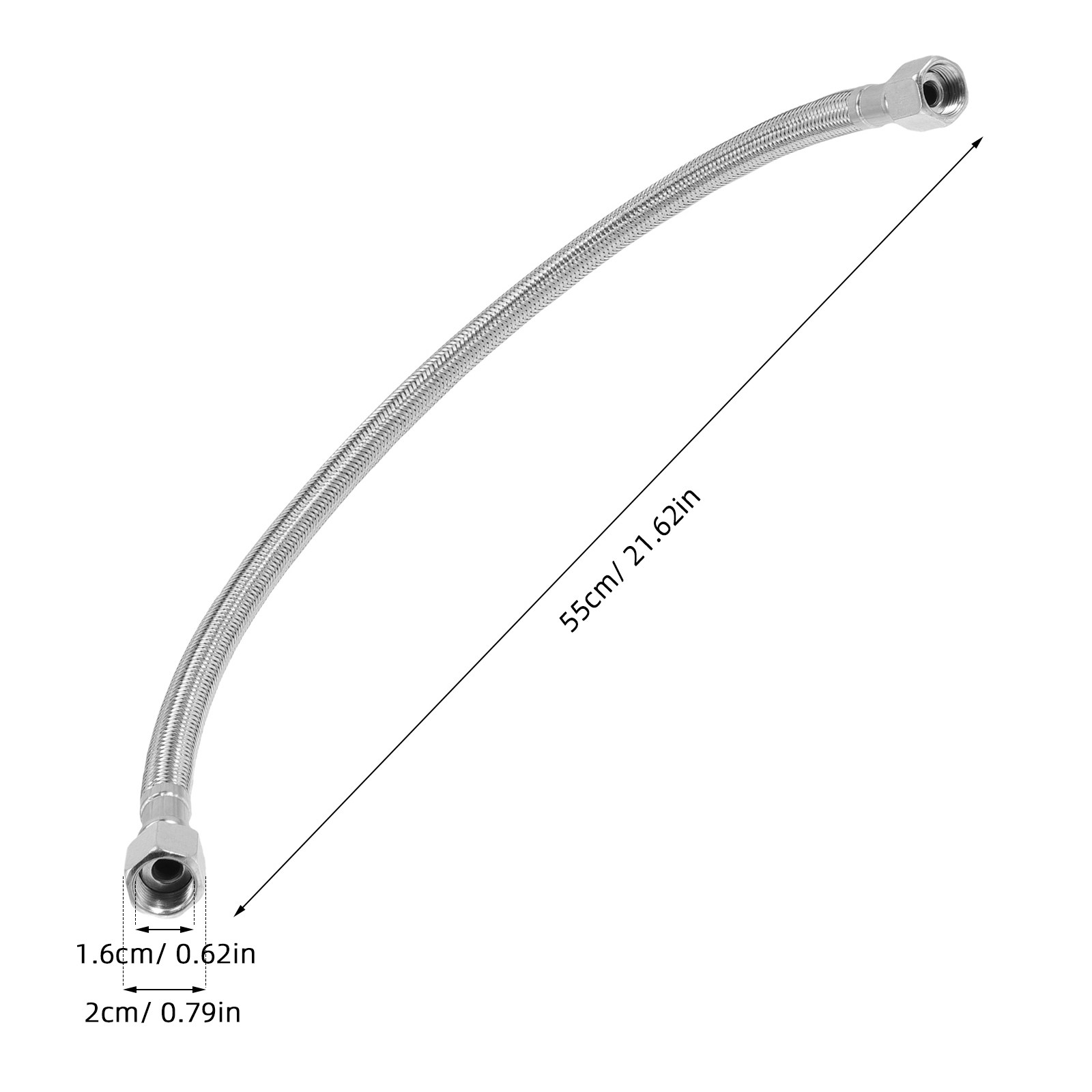 Stainless Steel Braided Air Co - Flexible Hose Braided ulasan dan harga