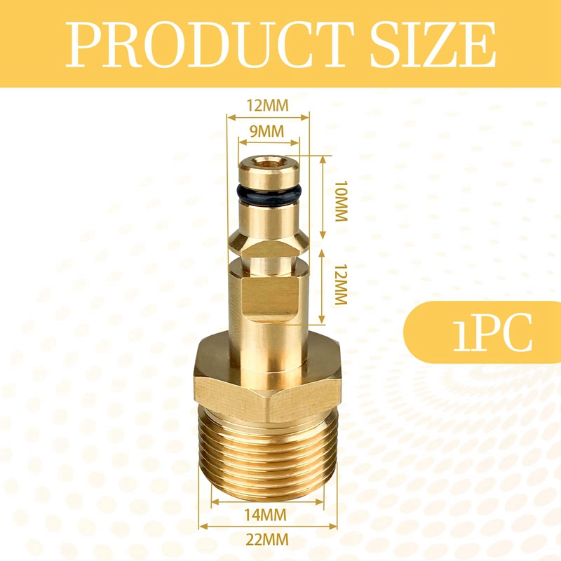 High Pressure Washer Adapter M - Compression Fitting Brass ulasan dan harga