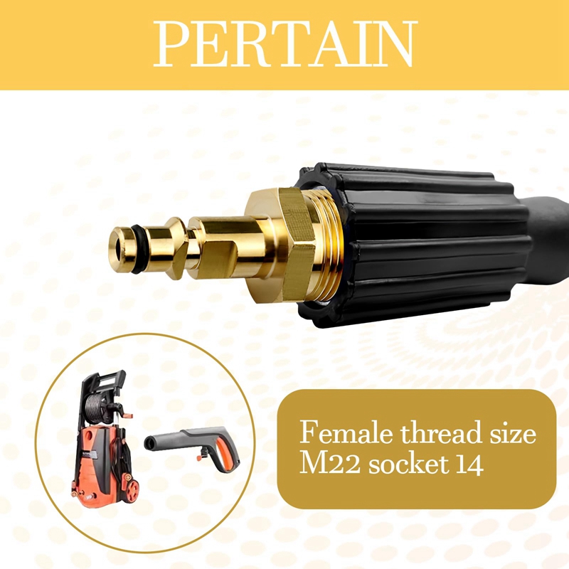 High Pressure Washer Adapter M - Compression Fitting Brass ulasan dan harga